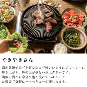 伊賀焼  微煙陶炉 やきやきさん大