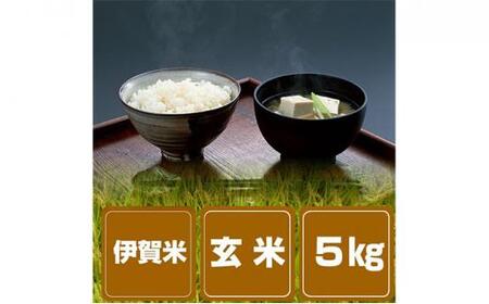 伊賀米コシヒカリ5kg玄米 毎月お届けセット（計12回お届け）