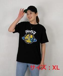 伊賀市 マンホールTシャツ 黒 【XLサイズ】