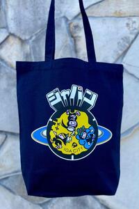 伊賀市 マンホール トートバッグ ネイビー