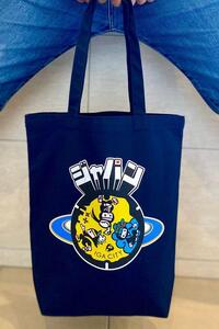 伊賀市 マンホール トートバッグ ネイビー