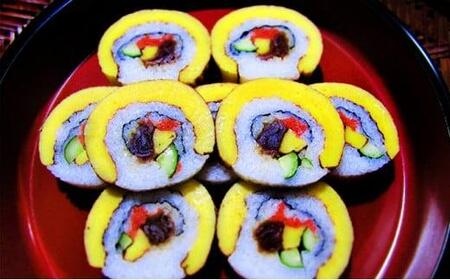 忍者ちらし(大・小)と田舎寿司4種詰合せ 合計17点セット