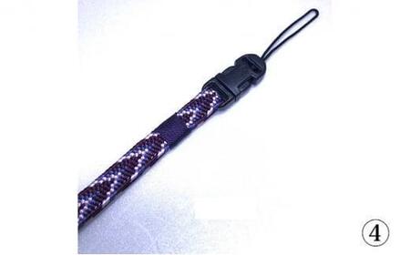 組紐 クリップ付 ネックストラップ4