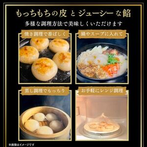 【ふるさと納税】 新食感!もちもち皮のにんにく丸餃子(20個)×4袋 計2.24kg|簡単おかず冷凍【配送不可地域：離島】【1538412】