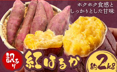 【先行予約】訳あり さつまいも 紅はるか 約2kg 株式会社シグマサポート《2026年10月中旬-12月中旬頃出荷予定(土日祝除く)》さつまいも