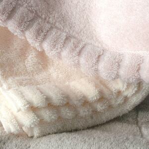 ふんわり長続きスリムバスタオル　アイボリー【1380173】