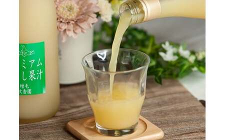 7-020-012 秋香園 りんごと洋なしジュース 720ml×6本セット | 北海道