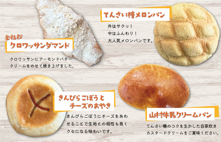  おまかせ焼きたてパン詰め合わせ（14個入り） お菓子 おやつ 茶菓子 パン ぱん メロンパン クロワッサン サクサク 総菜パン 厳選 おすすめ セット 朝食 軽食 冷凍