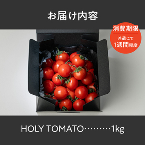 HOLY TOMATO[ ミニトマト トマト 1kg 糖度 8～12 ギフト 贈り物 yuseifarm 株式会社佑成産業 三重県 玉城町]