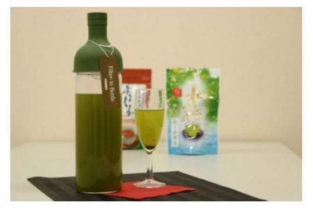 伊勢茶　わたらい茶　かぶせ茶　水だし茶　フィルターインボトルセット／喜多製茶　特産　お茶　度会町　伊勢志摩