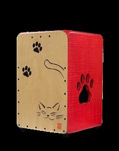 カホン　ねこカホン　プロフェッショナルモデル　N-11　スタンダードサイズ　三重県産　ひのき製／KOSHIKARI　ふるさと納税　楽器　大紀ブランド　三重県　大紀町