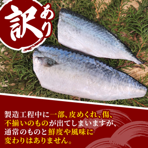 【4月以降発送】 訳あり 無塩サバ フィレ 4kg さば 鯖