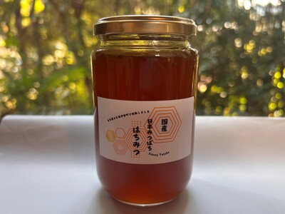 日本みつばち 百花蜜 430g 国産はちみつ 非加熱 ユタカ養蜂 はちみつ