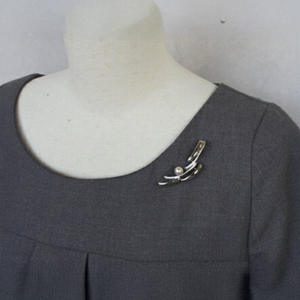 SV　アコヤ真珠　7.5ミリ　ブローチ　（No30886）／真珠　南伊勢町　パールハヤシ　伊勢志摩