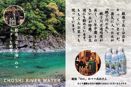 【A90】銚子川の水 500ml(24本入)