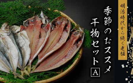 干物 ひもの みりん干し 開き 丸干し 詰め合わせ イカ さんま カマス しらす いわし アジ 冷蔵 海鮮 干物 季節のおすすめ干物セットA（約10枚）  三重県紀宝町産 ※季節によって内容が異なります【ems002】