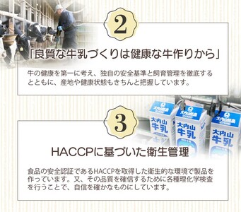 大内山牛乳 200ml×12本セット | 成分無調整牛乳 牛乳 大内山牛乳 ミルク 紙パック牛乳 人気  【khy023A】