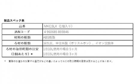 トレビーノ（R）カセッティシリーズ 交換用カートリッジMKC．SLX