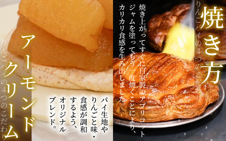 【選べる配送日時】カリカリに焼いたりんごパイ 1台（直径約15cm）[K007] / アップルパイ パイ スイーツ