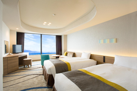 びわ湖大津プリンスホテル レイクフロア ツインルーム ペア宿泊券 ( 朝食付 ) 宿泊券