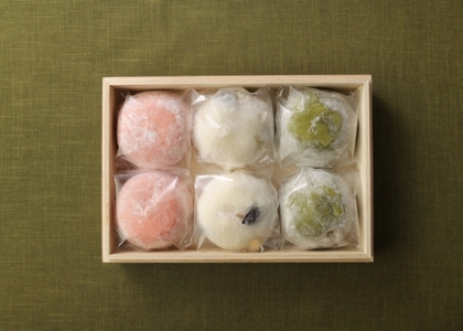 贅沢大福 ３種類 6個セット 大福