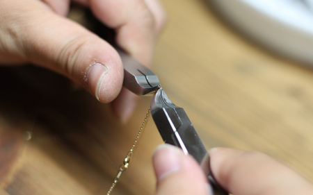 18金イエローゴールド Vスタンプ コインネックレス K18-KN01013 [AM312] / 金 イエローゴールド ネックレス アクセサリー ギフト プレゼント