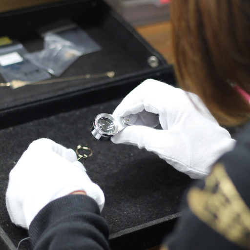 プラチナ900 ラボブルーダイヤネックレス 0.2ct クラウン LAB-PT900-007BL[AM325] / ブルーダイヤヤモンド ネックレス アクセサリー ギフト プレゼント