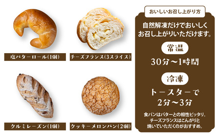 冷凍パン27個（1月配送）[AH06_01] / パンパンパンパン