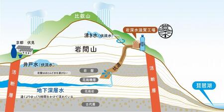 体にやさしい天然水 岩深水 500ml×20本 天然水