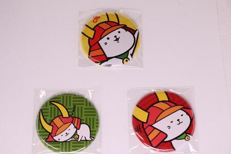 うれしい！ひこにゃんグッズ詰め合わせ！（金平糖付き缶、缶バッチ）