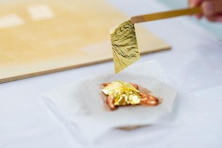 工房見学＆金箔押し体験（４名様分）