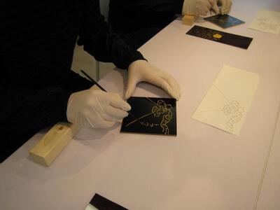 工房見学＆蒔絵体験（３名様分）