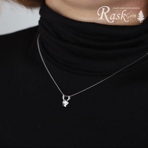 ひこにゃんネックレス プラチナ ネックレス ネックレス