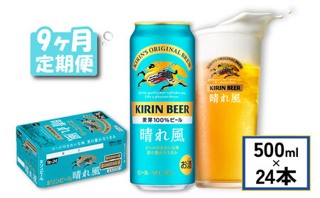 キリンビール晴れ風500ml×24缶 9ヶ月定期便 キリンビール晴れ風おいしいビール晴れ風ビール晴風キリンビール晴れ風ビール春風ビールおすすめビール晴れ風