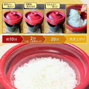 味事 ごはん土鍋 2合用 1個 湖東焼 工芸品 日用品 調理器具 どなべ 土鍋