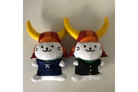 ひこにゃんぬいぐるみ学生服ver