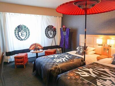 【戦国武将石田三成ルーム！】ペア宿泊券 1泊朝食付き 【 宿泊券 】