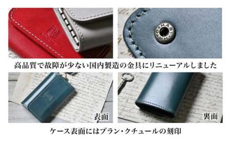 本革5連キーケース ルージュ[AQAY019] キーケース