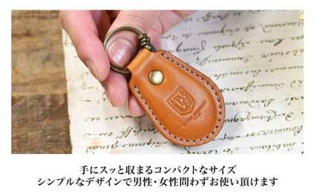 本革ドロップ型キーホルダー フィーユ[AQAY056] キーホルダー 