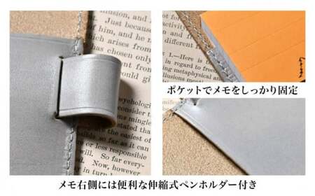 本革ロディアNo.11サイズ用メモカバー コニャック[AQAY125] 手帳カバー