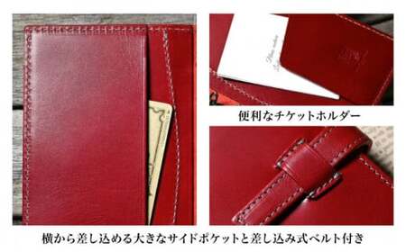 本革ミニ6穴システム手帳15mmリング グレージュ[AQAY144]  手帳ケース