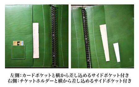 本革A4サイズ30穴 ルーズリーフバインダー18.5mmリング ノワール[AQAY155] バインダー