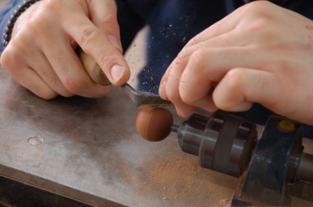 滋賀県伝統的工芸品認定の木珠 近江の数珠職人のブレスレット【F004W】