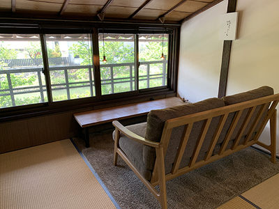 しめ縄づくり体験と八幡堀を望む100年町家ペア宿泊券【FB04W】