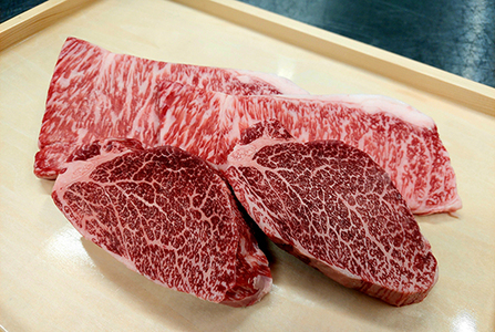 近江牛 豪華 ステーキ セット 580g ヒレ サーロイン 冷蔵 寛閑観 【FR24W】 ステーキ