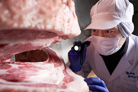 近江牛 特上 焼肉 400g カネ吉山本 【Y163W】【 近江牛 】 牛肉