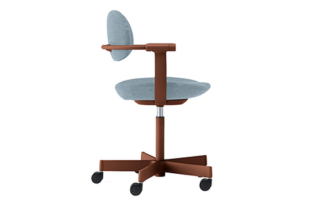 イトーキ 『バーテブラ03』 オフィスチェア 5本脚 抵抗付きウレタンキャスター KS張地:シーブリーズ(KG825KSM1F25CF)【EI129W1】 オフィスチェア