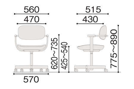 オフィスチェア イトーキ バーテブラ03 【ファーン】 【EI134W】 オフィス チェア 日本製