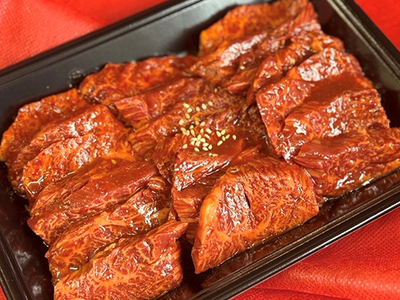 【定期便】 定期便 和牛入 国産牛 ハラミ 焼肉 秘伝の自家製 タレ漬け (480g×2) 全3回【FO52W】