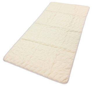 吸放湿性に優れた近江の麻ワタ800g入り「近江ちぢみ・本麻敷パッド」【CW34W】